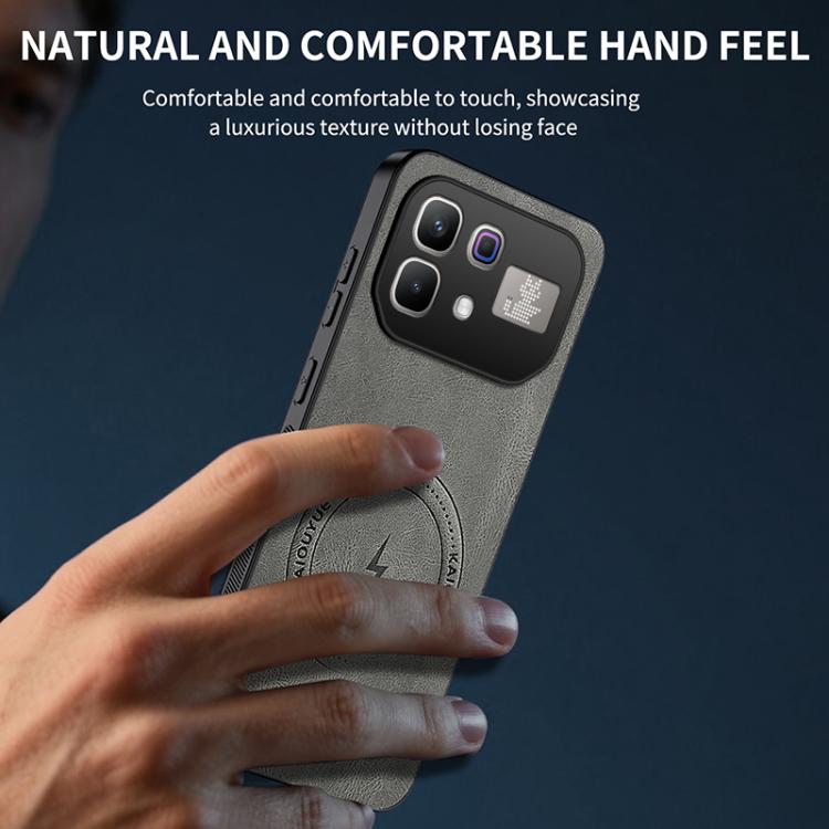 For Infinix Note 60 / 60 Pro 5G WANLONFENG SD Series Nappa Texture Magnetic Phone Case