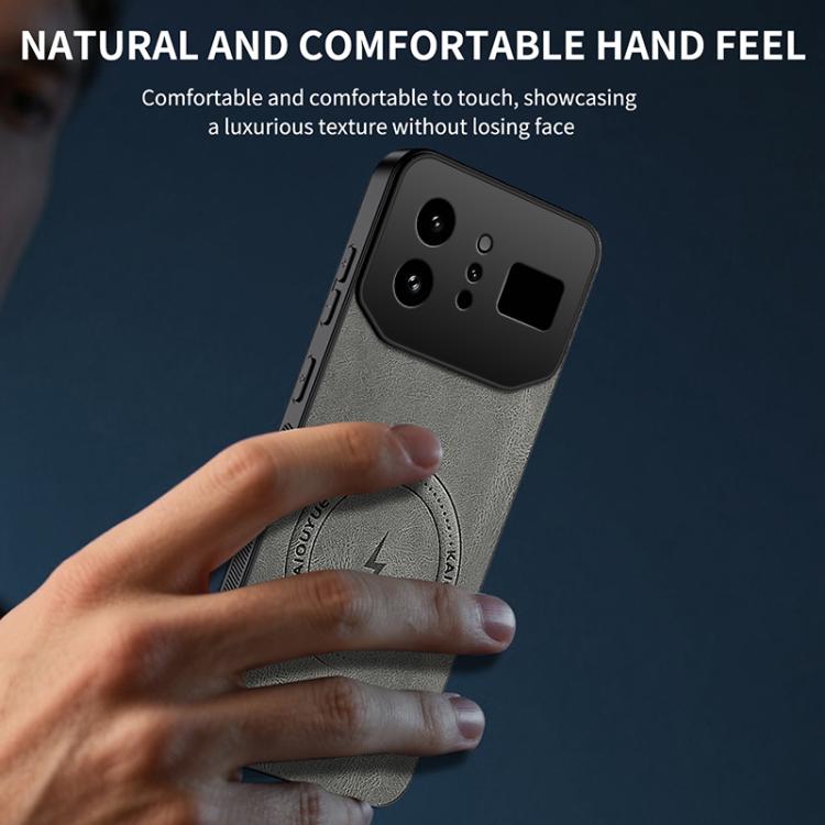 For Infinix Note 60 Ultra 5G WANLONFENG SD Series Nappa Texture Magnetic Phone Case