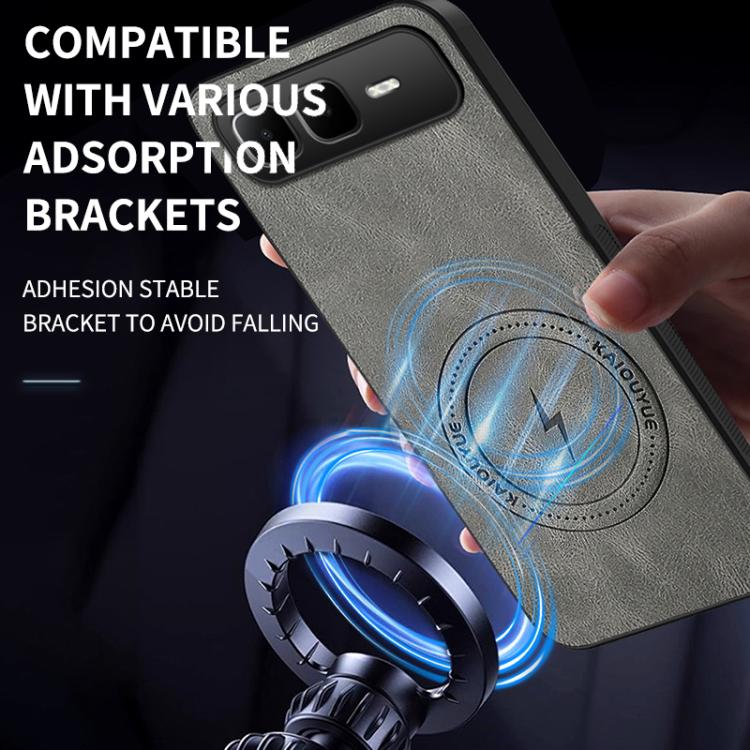 For Infinix Smart 10 Plus WANLONFENG SD Series Nappa Texture Magnetic Phone Case