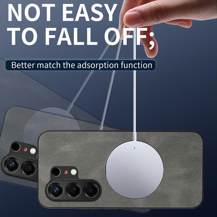 For Tecno Camon 50 4G WANLONFENG SD Series Nappa Texture Magnetic Phone Case