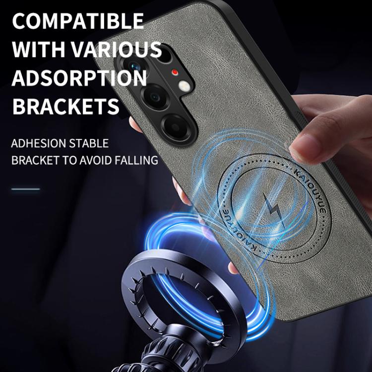 For Tecno Camon 50 Pro 4G WANLONFENG SD Series Nappa Texture Magnetic Phone Case