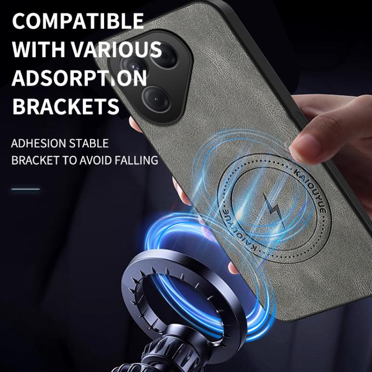 For Tecno Pova 7 4G / Pova 7 Neo WANLONFENG SD Series Nappa Texture Magnetic Phone Case