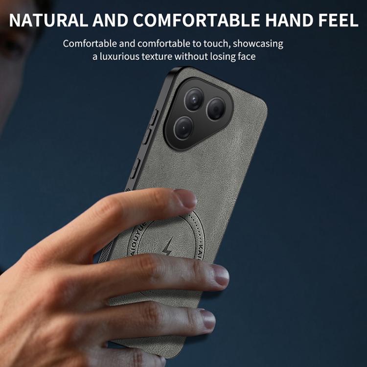 For Tecno Pova 7 4G / Pova 7 Neo WANLONFENG SD Series Nappa Texture Magnetic Phone Case