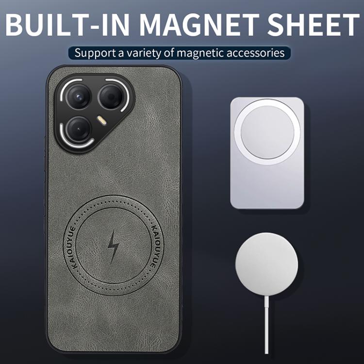 For Tecno Pova 7 5G WANLONFENG SD Series Nappa Texture Magnetic Phone Case