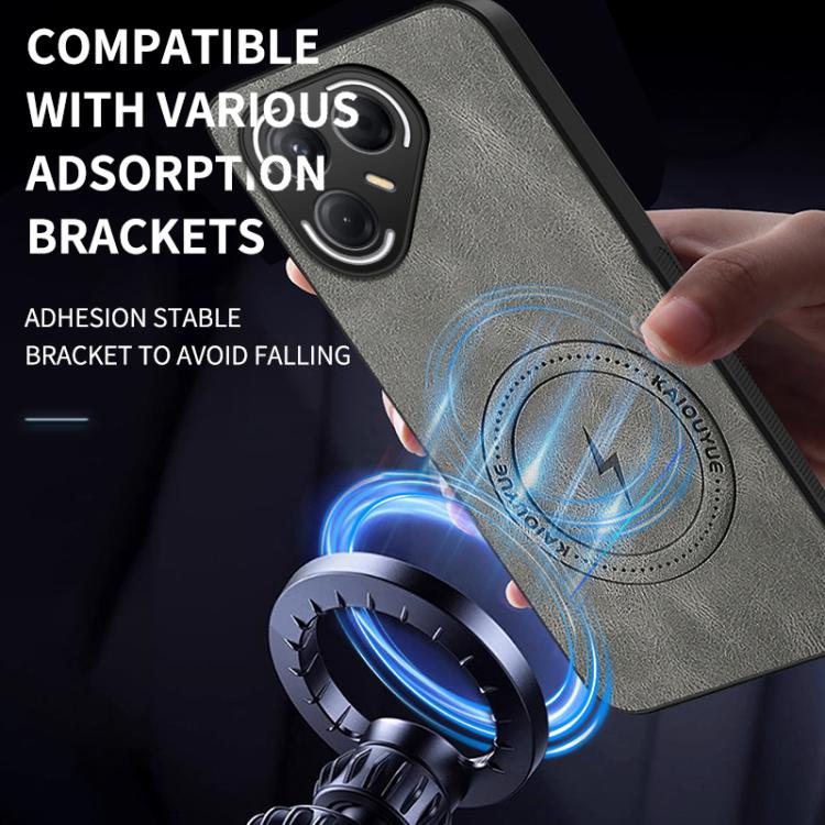 For Tecno Pova 7 Pro 5G WANLONFENG SD Series Nappa Texture Magnetic Phone Case