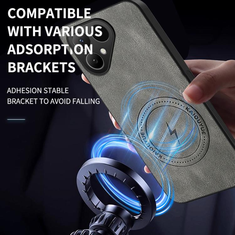 For Tecno Pova Curve 2 WANLONFENG SD Series Nappa Texture Magnetic Phone Case