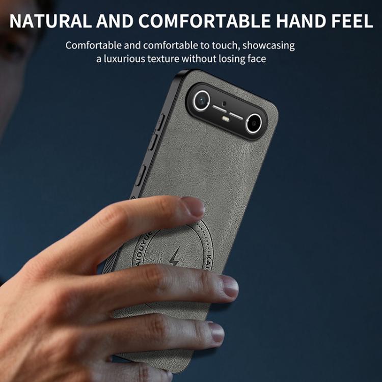 For Tecno Pova Slim / Spark Slim WANLONFENG SD Series Nappa Texture Magnetic Phone Case