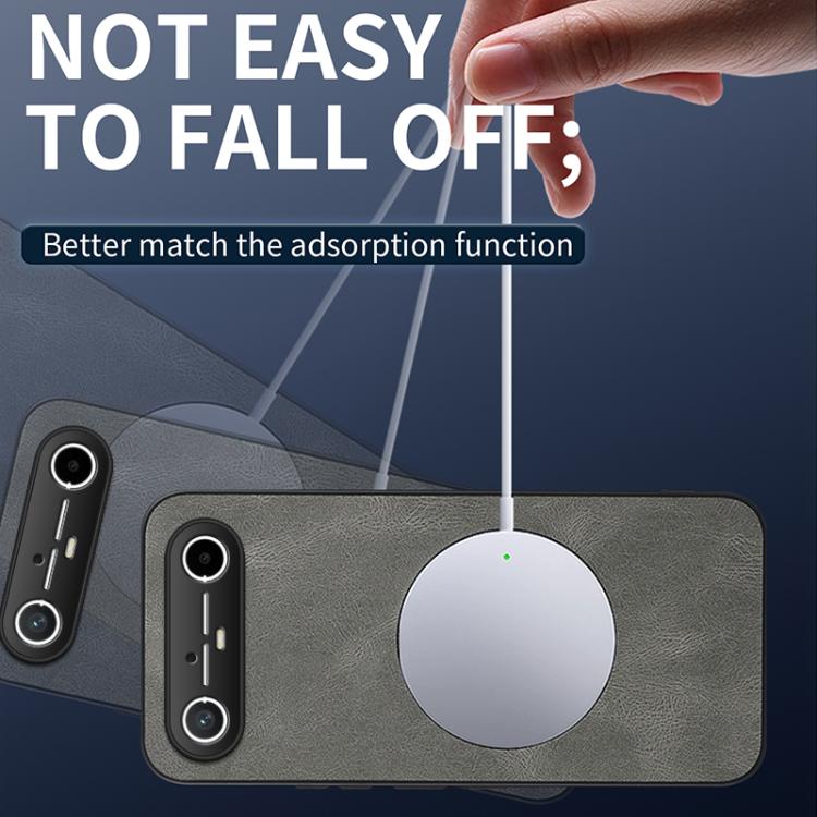 For Tecno Pova Slim / Spark Slim WANLONFENG SD Series Nappa Texture Magnetic Phone Case