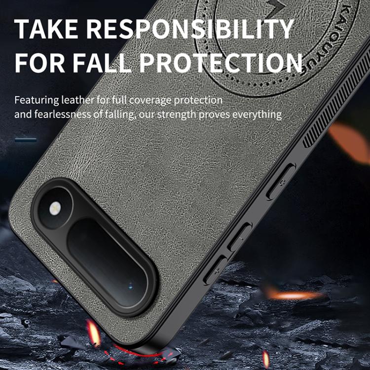 For Tecno Spark 50 5G WANLONFENG SD Series Nappa Texture Magnetic Phone Case
