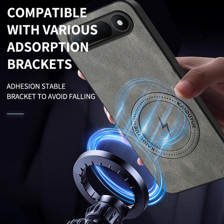 For Tecno Spark 50 5G WANLONFENG SD Series Nappa Texture Magnetic Phone Case