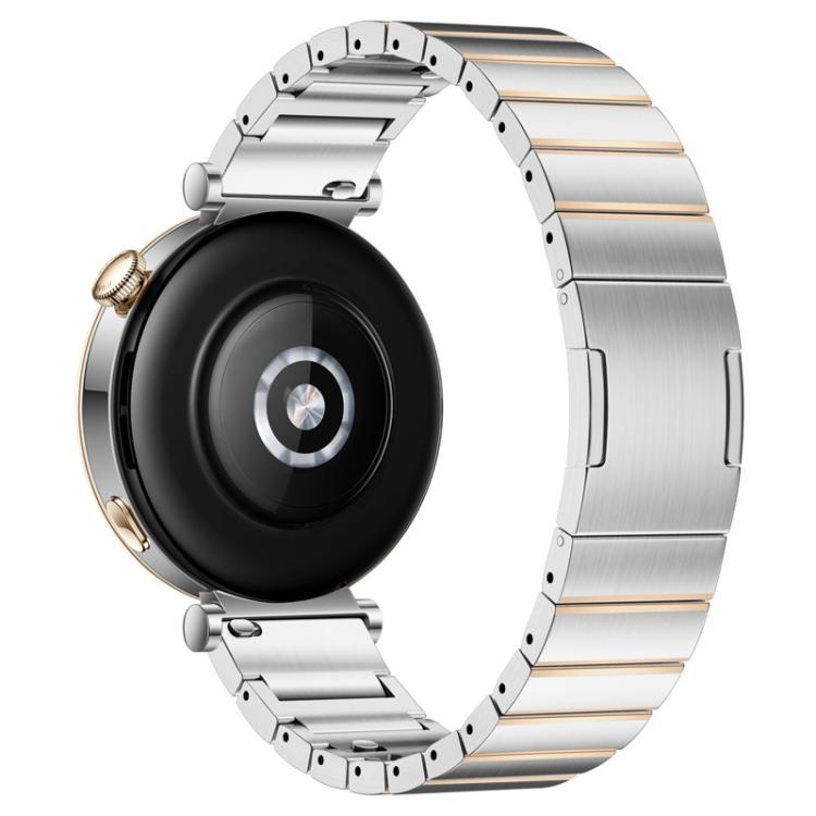 18mm One-Bead Butterfly Clasp Sliding Quick Release Stainless Steel Watch Band