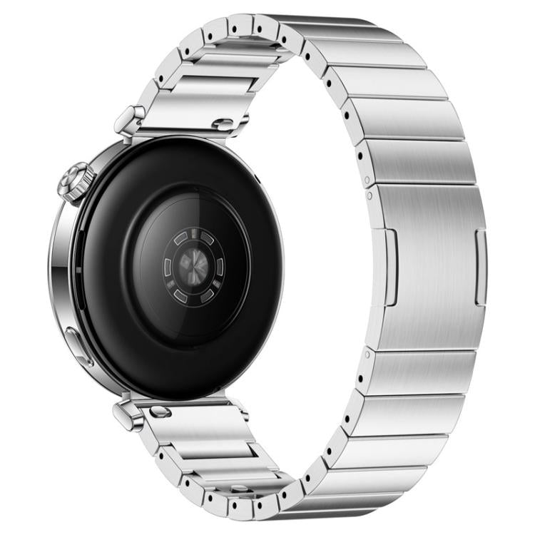18mm One-Bead Butterfly Clasp Sliding Quick Release Stainless Steel Watch Band