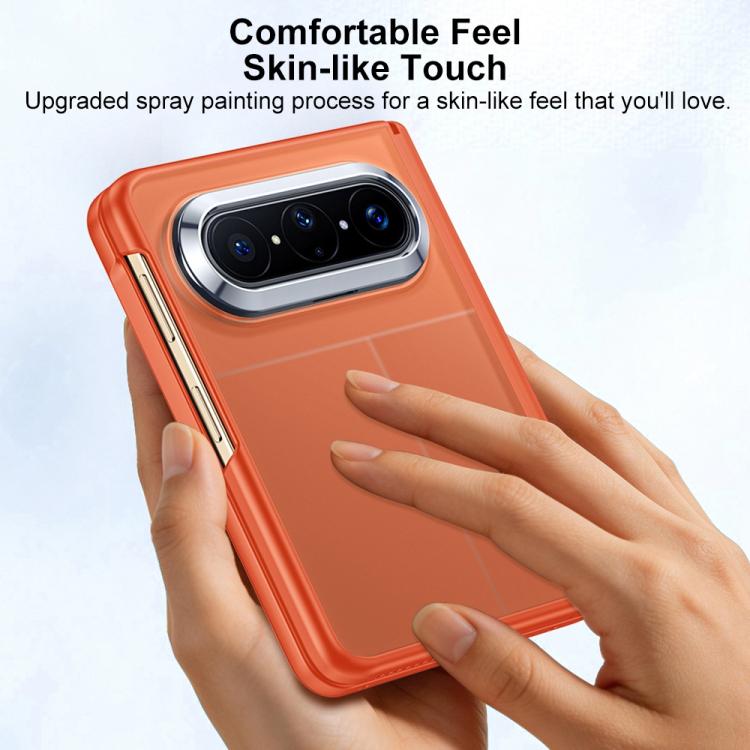 For Huawei Pura X Max Integrated Matte Skin Feel Magnetic Axis Phone Case
