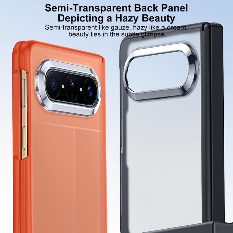 For Huawei Pura X Max Integrated Matte Skin Feel Magnetic Axis Phone Case