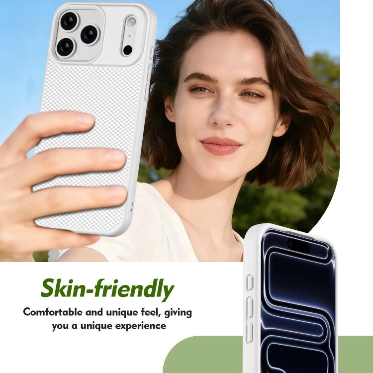 For iPhone 16 Pro Carbon Fiber Texture TPU Soft Edge Magnetic Shockproof Phone Case