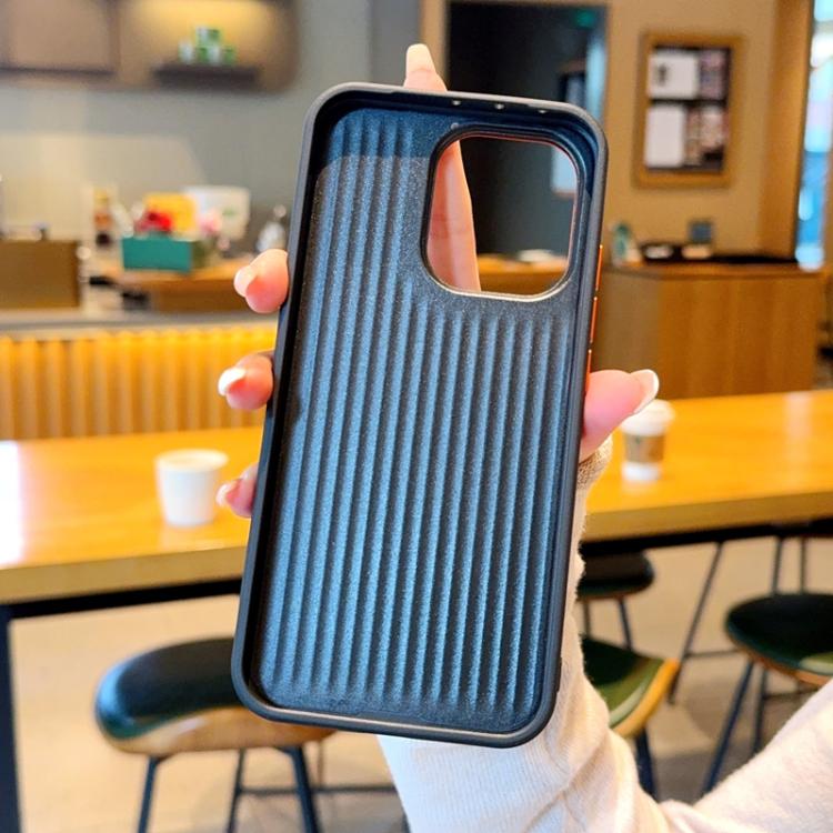 For OPPO Reno15 Pro 5G Global Metal Camera Lens Frame Buttons Vegan Leather Phone Case