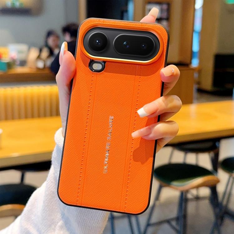 For Honor Magic8 Pro Air 5G Metal Camera Lens Frame Buttons Vegan Leather Phone Case