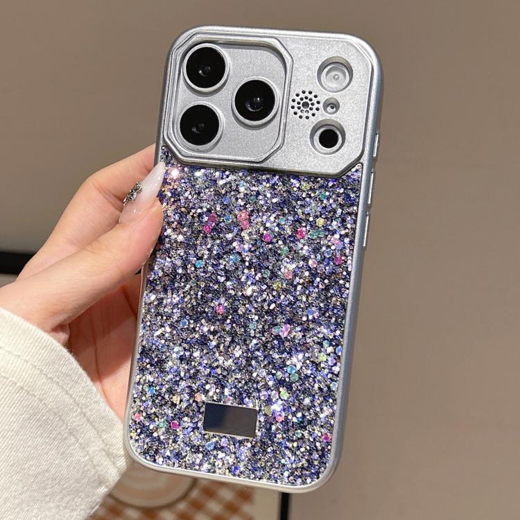 For iPhone 17 Pro Max Starry Sequin Diamond PC Phone Case