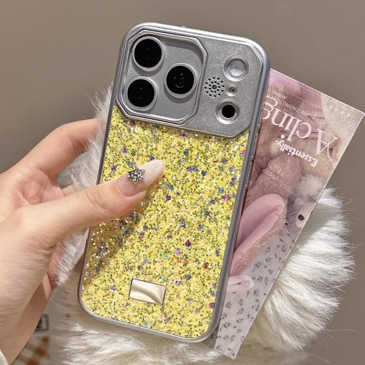 For iPhone 17 Pro Max Starry Sequin Diamond PC Phone Case