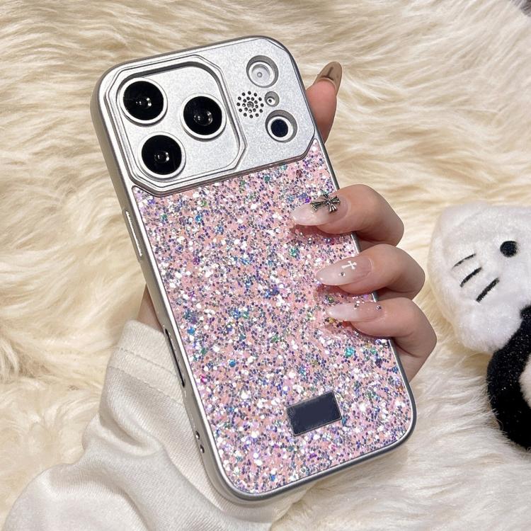 For iPhone 17 Pro Max Starry Sequin Diamond PC Phone Case