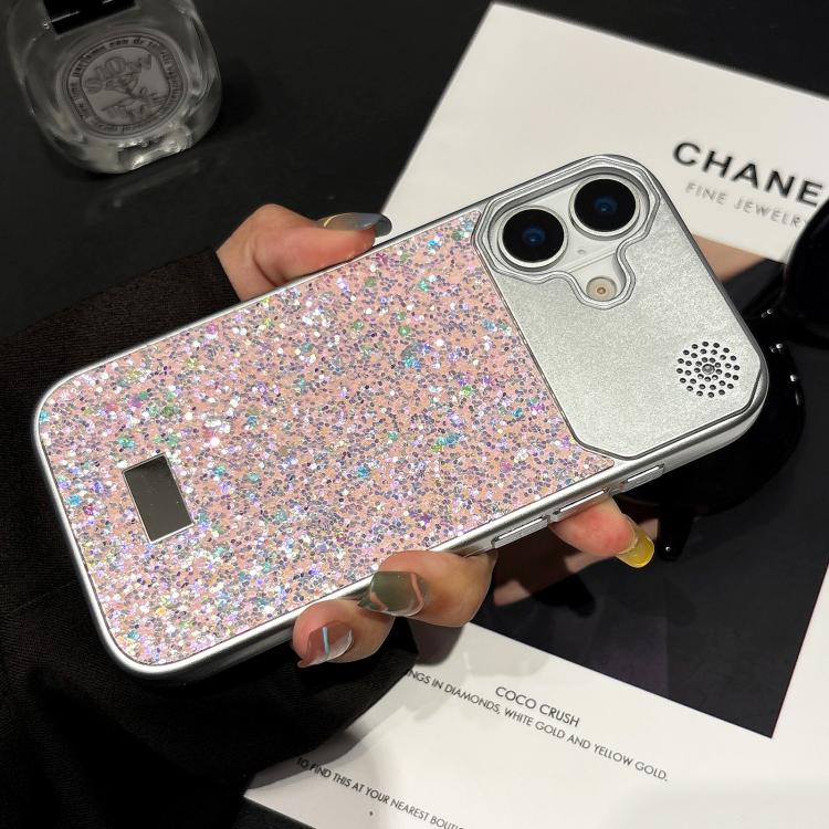 For iPhone 17 Starry Sequin Diamond PC Phone Case
