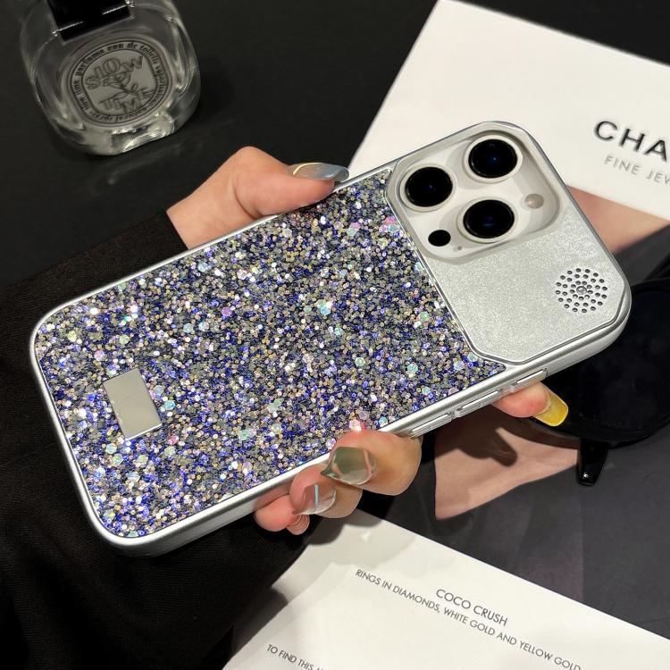 For iPhone 15 Pro Max Starry Sequin Diamond PC Phone Case