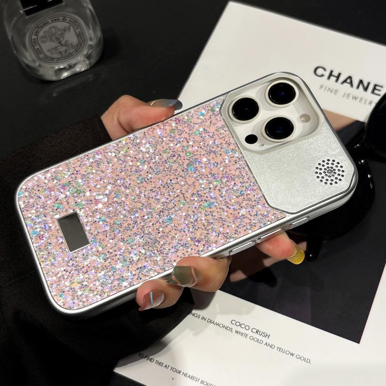 For iPhone 14 Pro Starry Sequin Diamond PC Phone Case