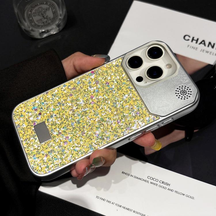 For iPhone 14 Pro Max Starry Sequin Diamond PC Phone Case