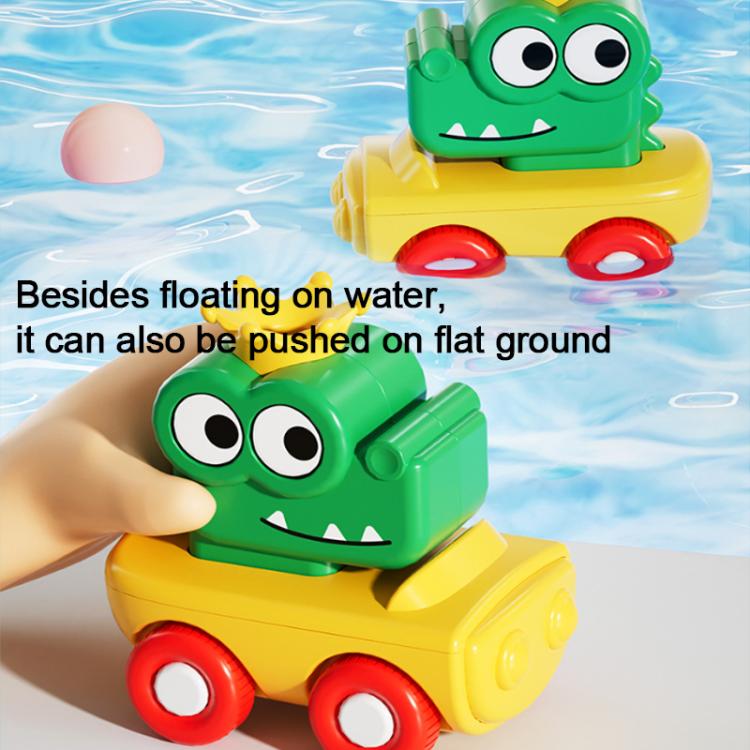 Baby Bath Water Play Shower Duck Interactive Toy Set, Version:Manual Version without Sprinkler