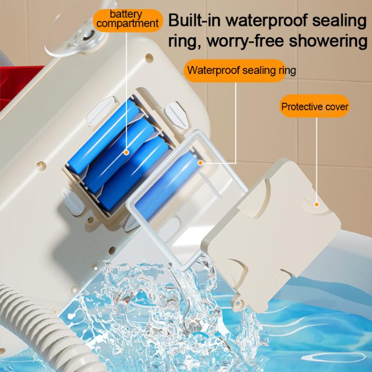Baby Bath Water Play Shower Duck Interactive Toy Set, Version:Manual Version without Sprinkler