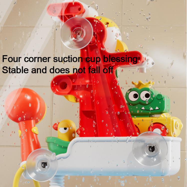 Baby Bath Water Play Shower Duck Interactive Toy Set, Version:Manual Version without Sprinkler