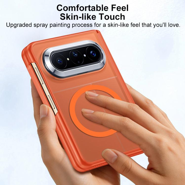 For Huawei Pura X Max Integrated Matte Skin Feel Magnetic Phone Case