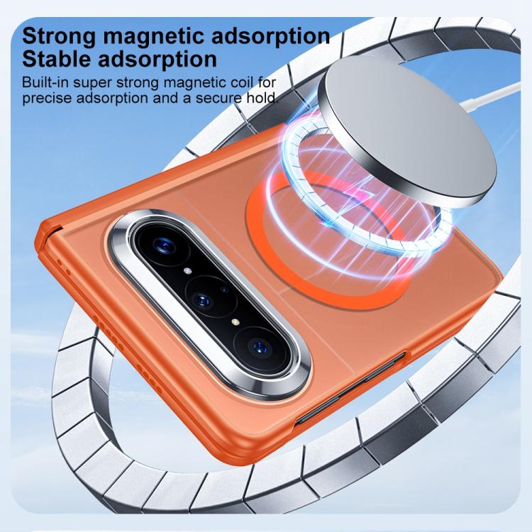 For Huawei Pura X Max Integrated Matte Skin Feel Magnetic Phone Case