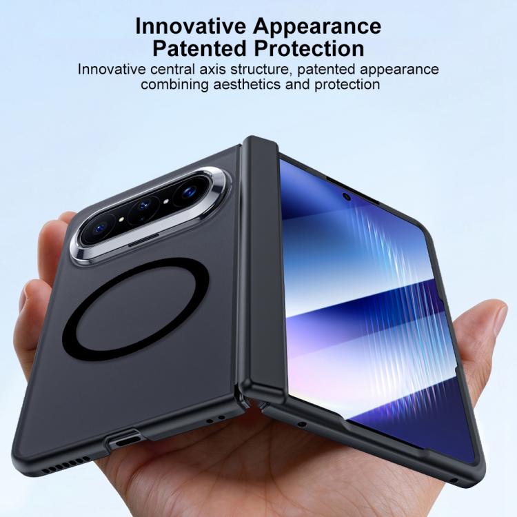 For Huawei Pura X Max Integrated Matte Skin Feel Magnetic Phone Case