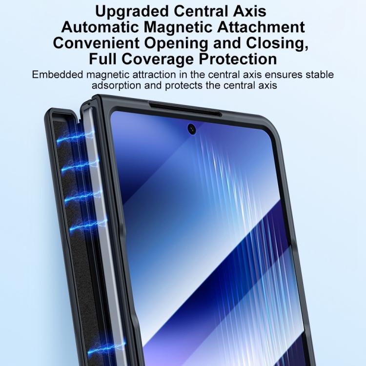 For Huawei Pura X Max Integrated Matte Skin Feel Magnetic Phone Case