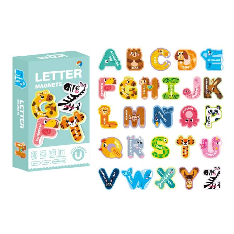 Kids Early Education Magnetic Refrigerator Puzzle Educational Toy