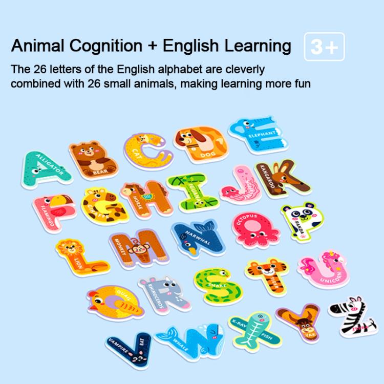 Kids Early Education Magnetic Refrigerator Puzzle Educational Toy