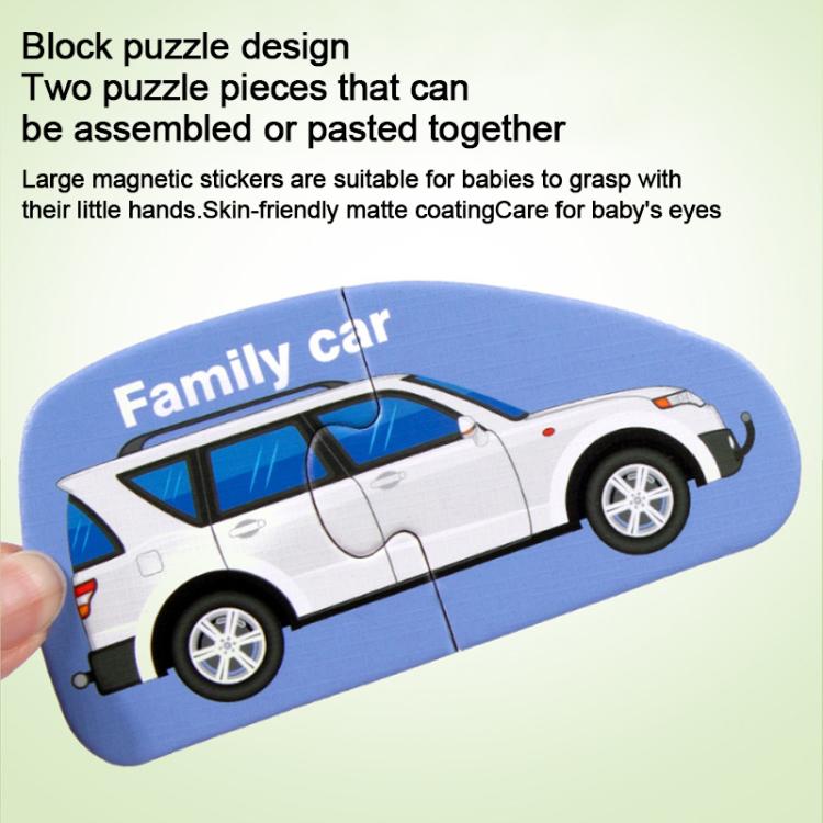 Kids Early Education Magnetic Refrigerator Puzzle Educational Toy