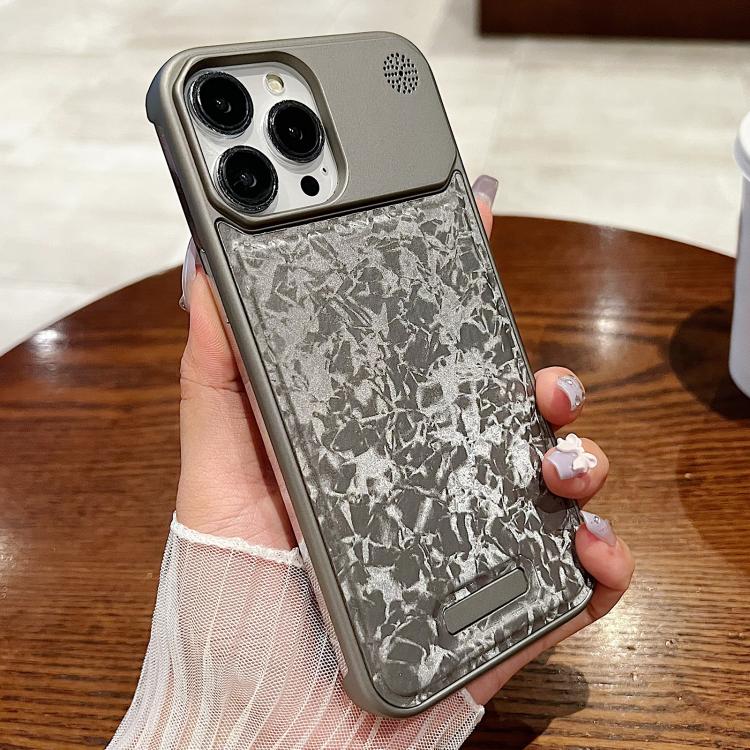 For iPhone 12 Pro Max Magnetic 3D Illusory Color Leather Texture Phone Case