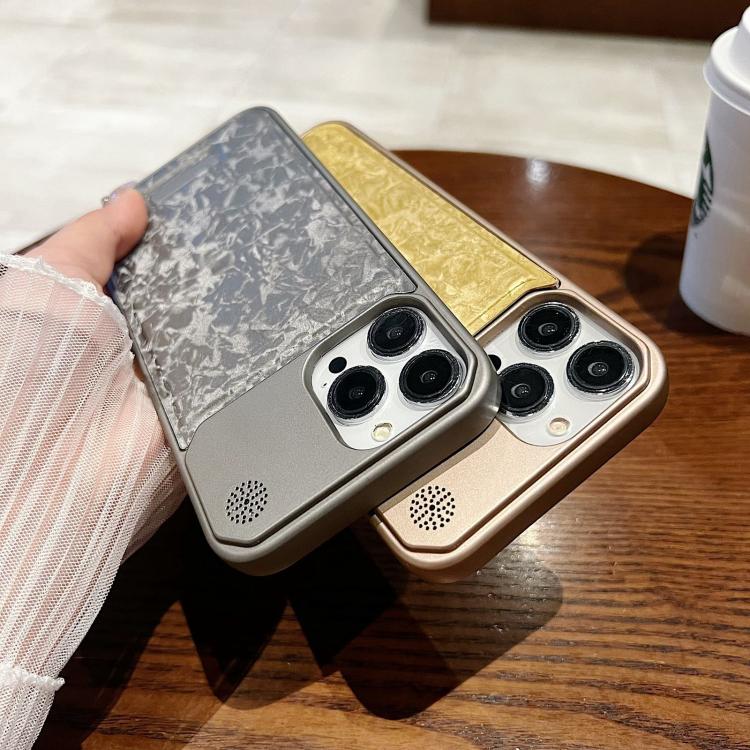 For iPhone 17 Pro Max Magnetic 3D Illusory Color Leather Texture Phone Case