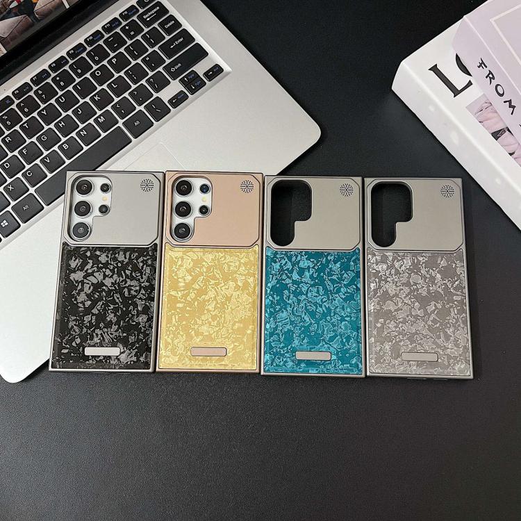 For Galaxy S23 Ultra 5G Magnetic 3D Illusory Color Leather Texture Phone Case