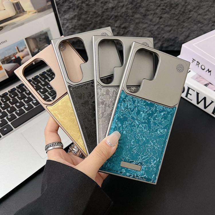 For Galaxy S23 Ultra 5G Magnetic 3D Illusory Color Leather Texture Phone Case