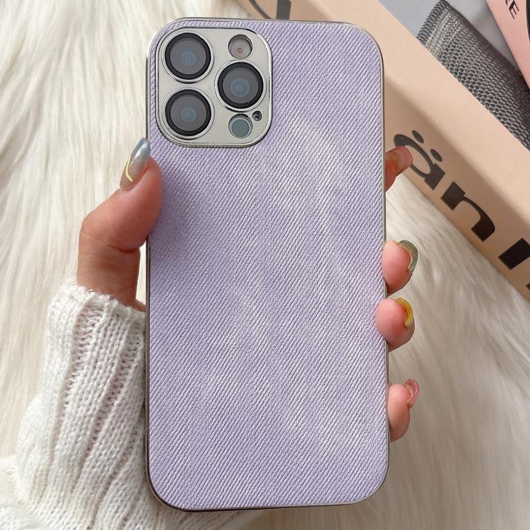 For iPhone 15 Pro Denim Pattern TPU Shockproof Phone Case