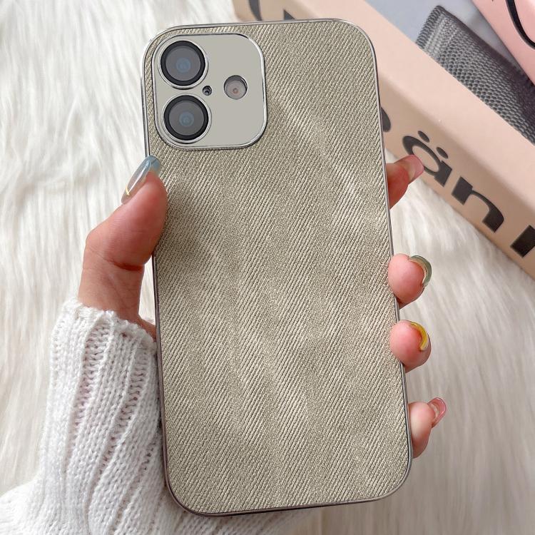 For iPhone 17 Denim Pattern TPU Shockproof Phone Case