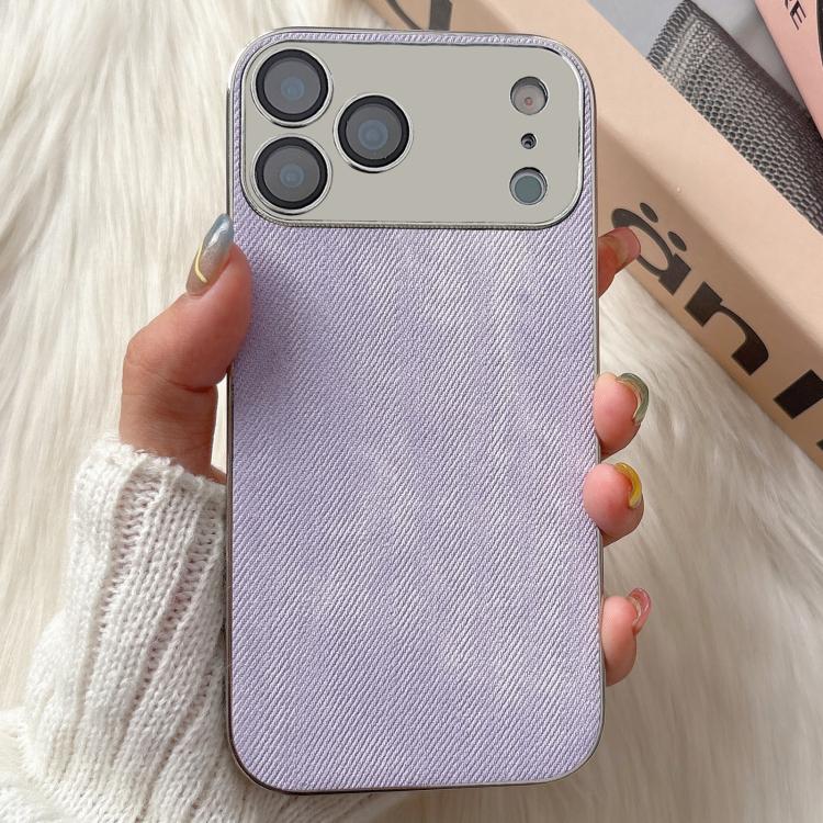 For iPhone 17 Pro Denim Pattern TPU Shockproof Phone Case