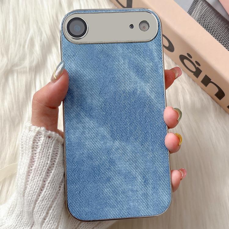 For iPhone Air Denim Pattern TPU Shockproof Phone Case