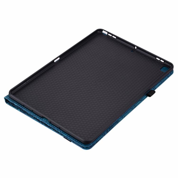 For Amazon Fire Max 11 Floral Embossed Pattern Vegan Leather Tablet Case