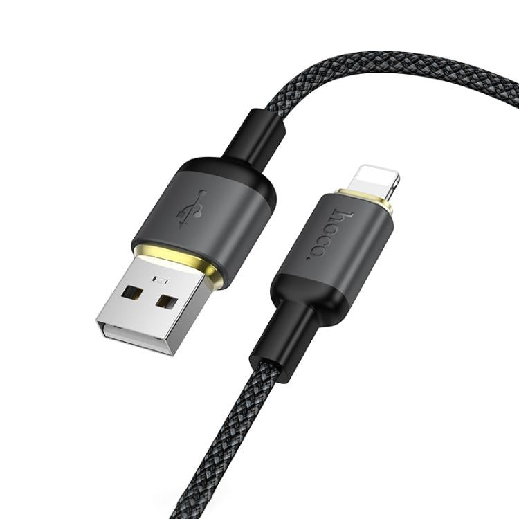 hoco X128 USB-A to 8 Pin Benefit Charging Data Cable, Length:1m