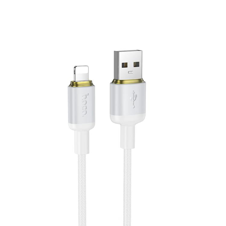 hoco X128 USB-A to 8 Pin Benefit Charging Data Cable, Length:1m