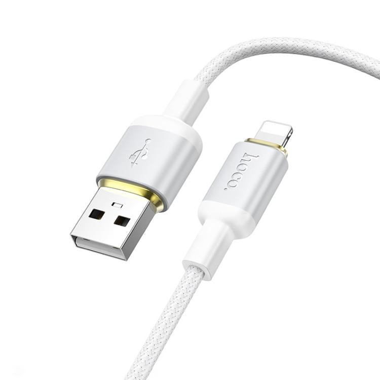 hoco X128 USB-A to 8 Pin Benefit Charging Data Cable, Length:1m